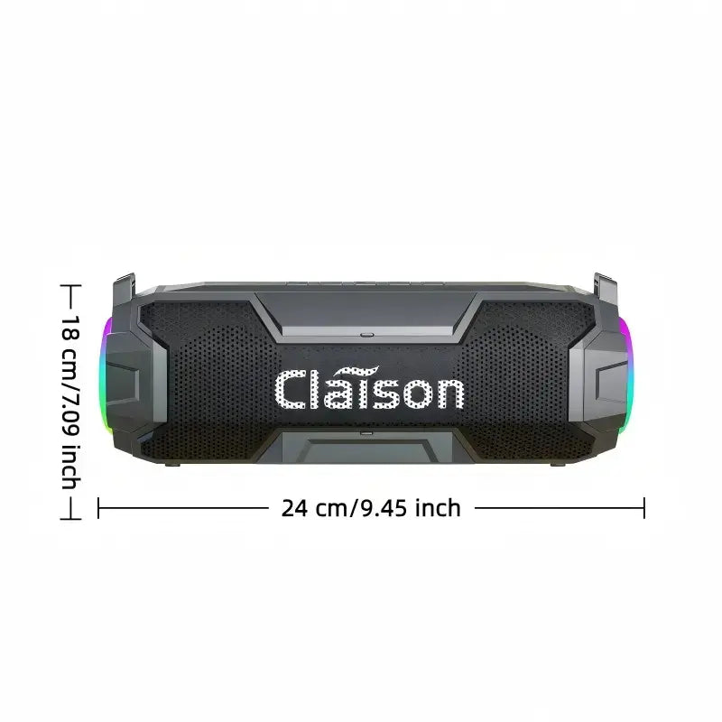 Portable Bluetooth Speaker, IPX6 Waterproof, 360° Surround Sound, 3600Mah Battery, RGB Ambient Light, Bluetooth 5.3, Shockproof for Camping, Gaming & Home Party, Ideal Holiday & Birthday Gift for Men & Women, Works with Ios & Android #