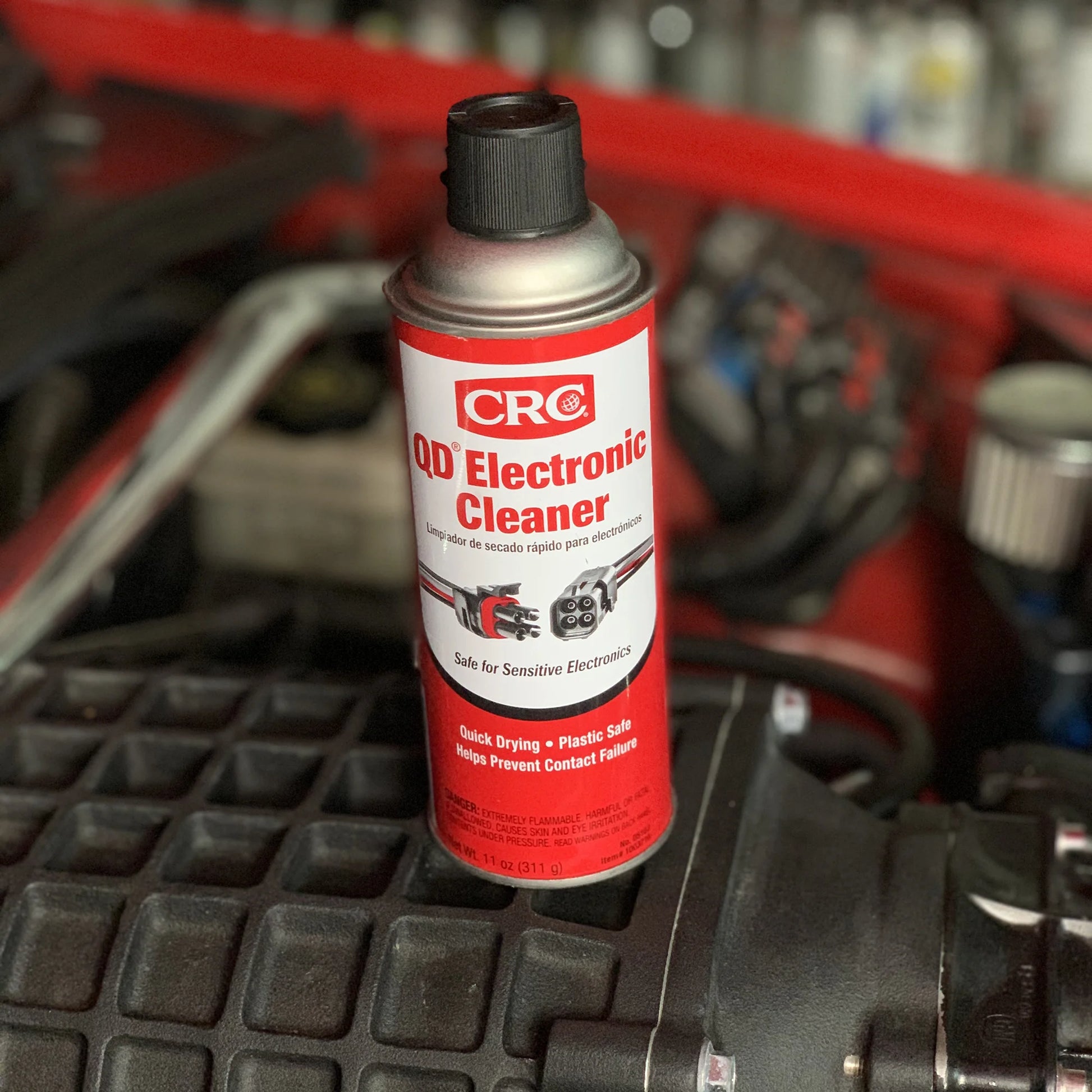 Electronic Cleaner Spray – Quick Dry Aerosol for Sensitive Electronics, Universal Vehicle Use, 11 Oz