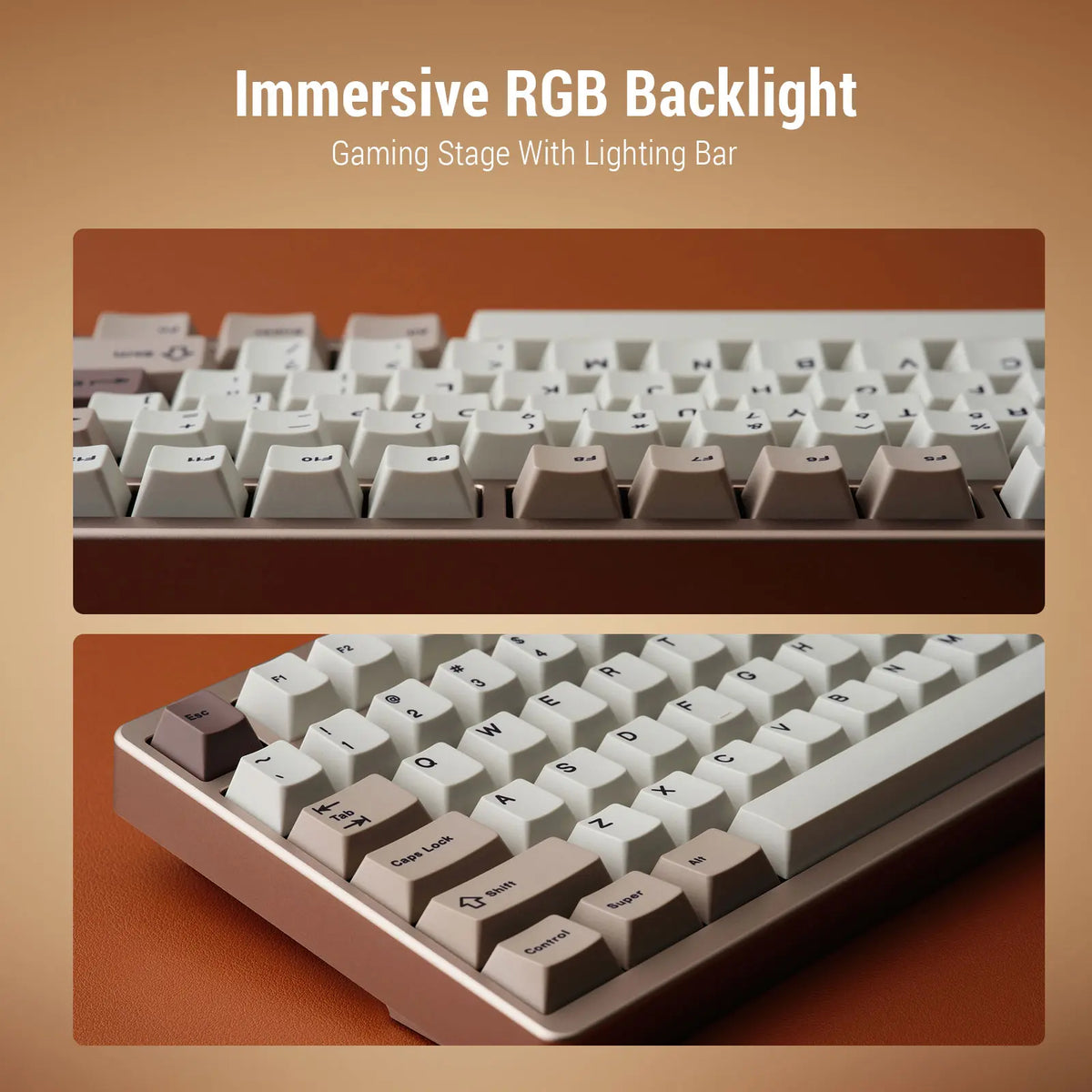 Aluminum TKL Hotswap Wireless Keyboard Premium Office