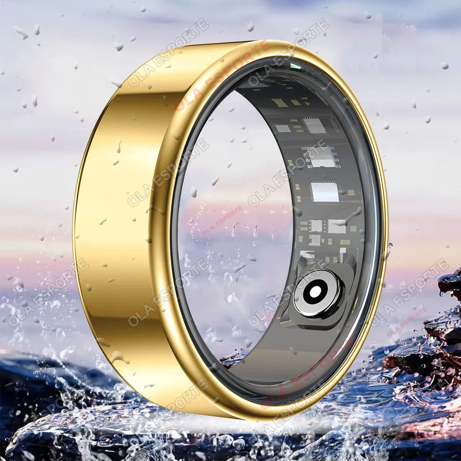 Smart Fitness Ring with Heart Rate Sleep and SpO2 Tracker