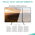 Wali Universal Tv Stand 55 Inch Tv, Tv Stand Mount for 22-65 Inch LCD