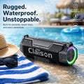 Portable Bluetooth Speaker IPX6 Waterproof With RGB Light