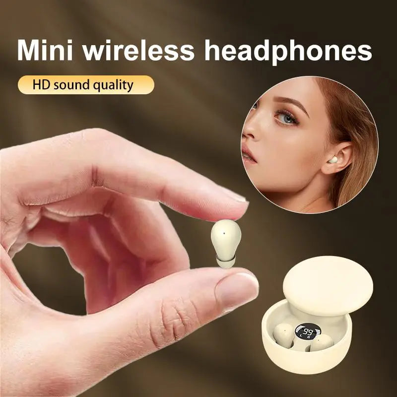 Mini Invisible Bluetooth 54 Wireless Earphones Sport Audio