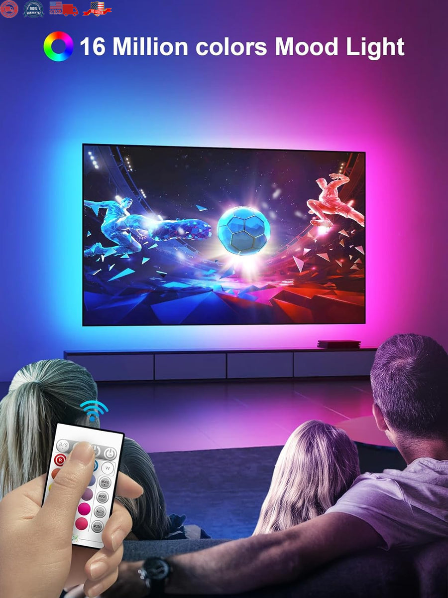 Music Sync LED TV Backlights for 32 to 50 Inch TVs