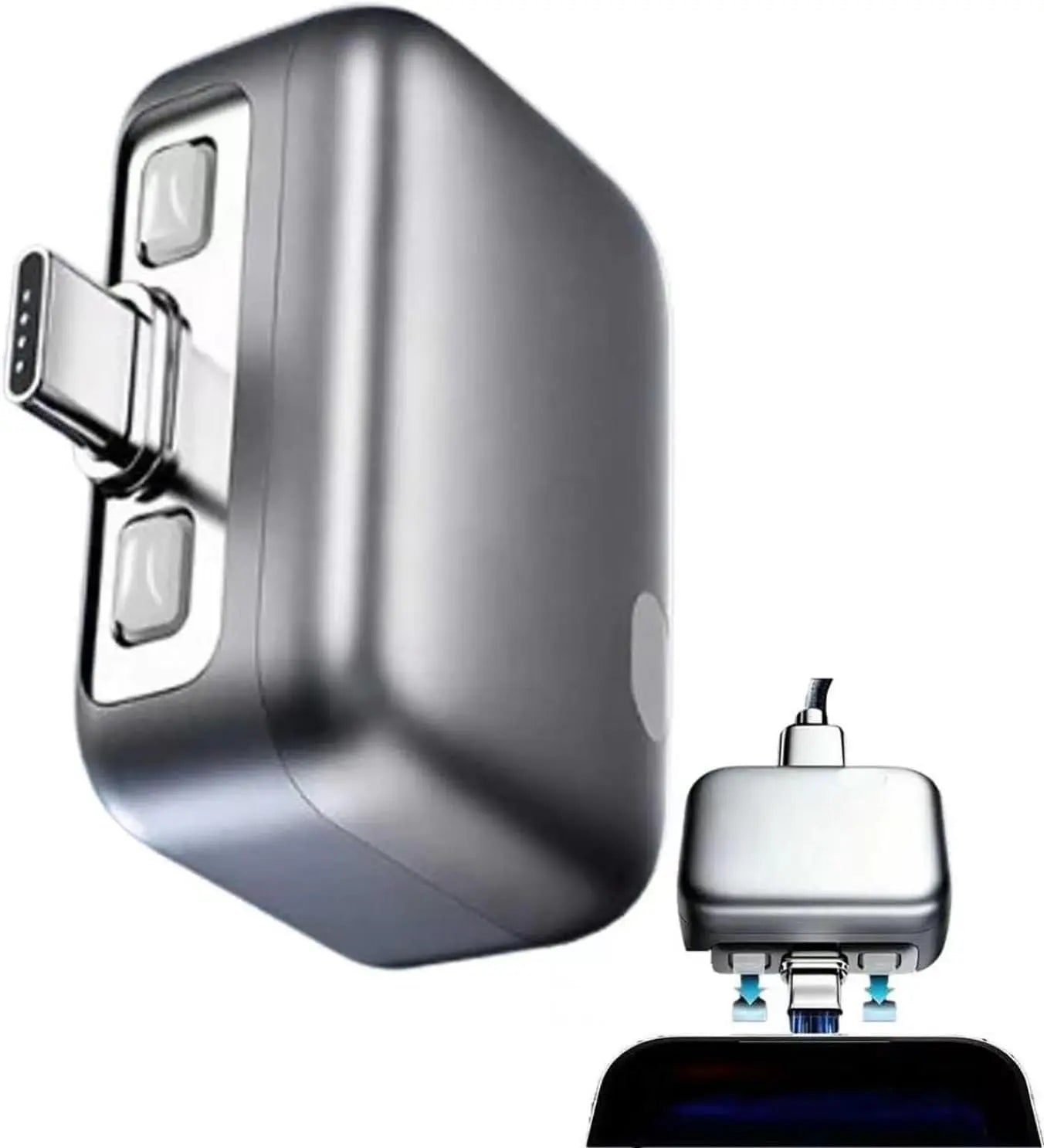 140W Stop Charge Smart Charger, Auto Disconnect Charging Cable Protector, Full Charge Eject Device, Overcharge Protection Adapter for Phone Tablet USB Charging Cable
