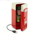 USB Mini Refrigerator for Cooling and Heating Drinks