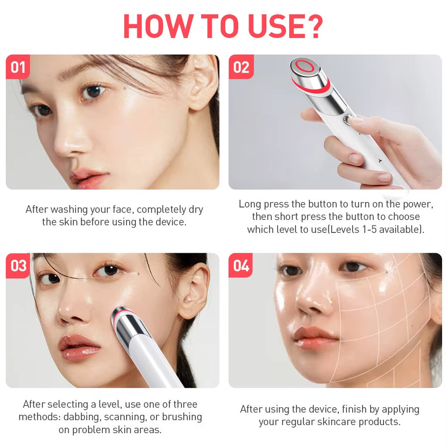 Age-R Microcurrent Face Lift Device for Anti Aging Skin Care