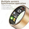 Smart Fitness Ring with Heart Rate Sleep and SpO2 Tracker