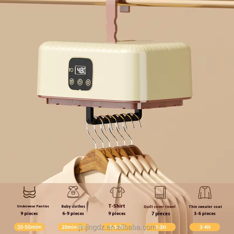 Foldable Compact Mini Clothes Dryer with Drying Bag Home