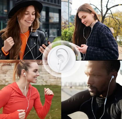 Wired Earphones, Music Earbuds, Portable Wired Earplugs with Microphone and Volume Contro, Universalin-Ear Headphones for Type C Devices and Android