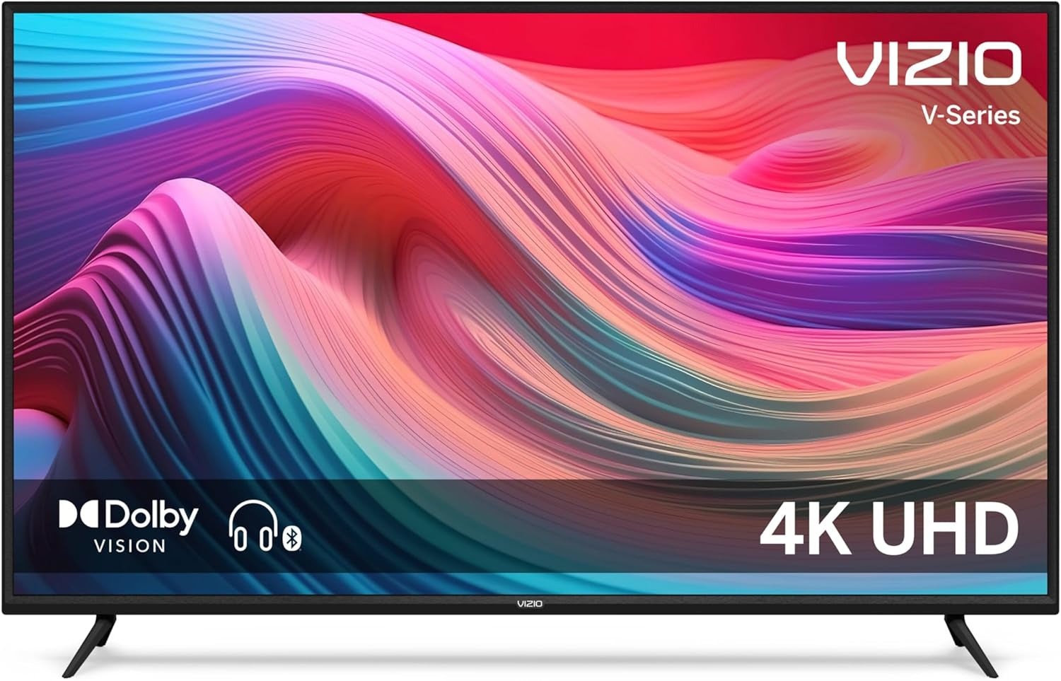 65-Inch V-Series 4K UHD LED Smart TV with Voice Remote, Dolby Vision, HDR10+, Alexa Compatibility, V655-J09, 2022 Model