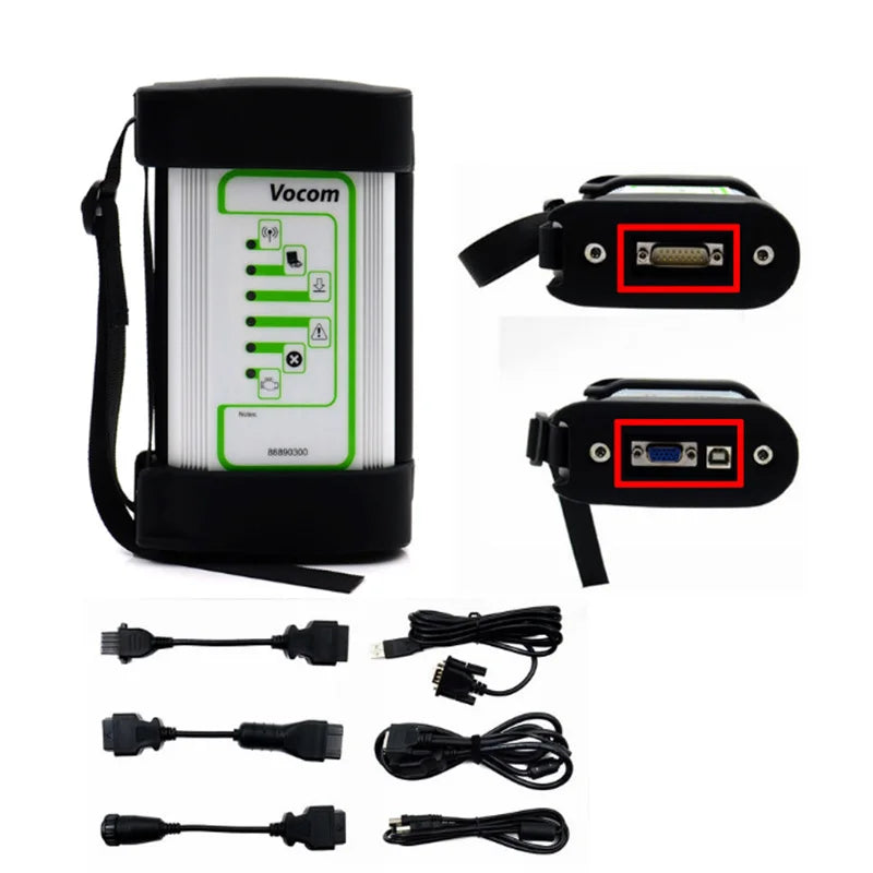 Heavy Truck for Volvo Vocom 88890300 Truck Diagnostic UD for Mack for Volvo Vocom Interface Diagnostic for Volvo Penta