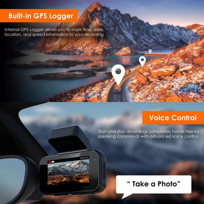 Rexing V55 4K Modular Dash Cam: Wi-Fi Vehicle Electronics Accessory