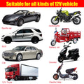 12V M8115 Car Alarm System Vehicle Burglar Security Protection Remote Control Smart Controller Dirt Bike Motorcycle Electronics