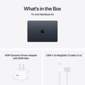 2026 MacBook Air 13 Inch M5 Laptop 16GB 512GB Midnight