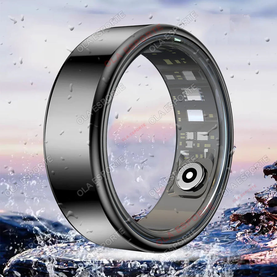 Smart Fitness Ring with Heart Rate Sleep and SpO2 Tracker