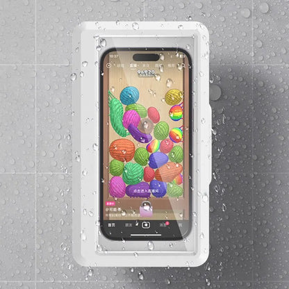 Transform Your Shower Experience with the Ultimate Waterproof Phone Holder - Suction Cup Mount for Phones Up to 6.7" - Steam-Proof & Stylish!