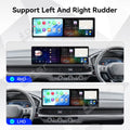 Dual 10.1 Inch Screen Car Radio for Honda CRV 2023 Android 15 Multimedia Player GPS Navigation Auto DSP Stereo Host
