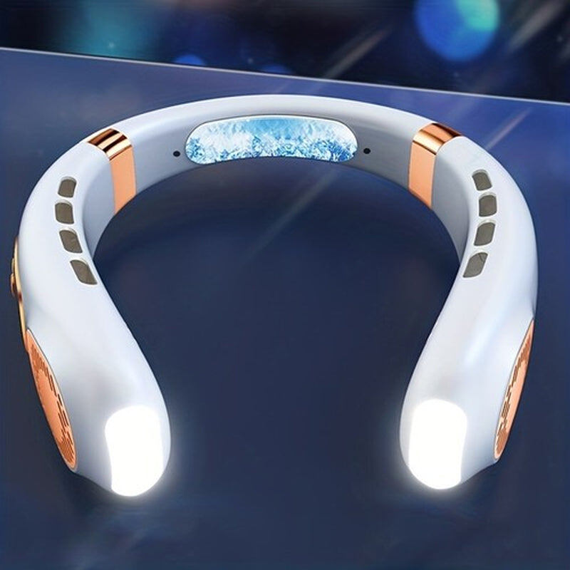 Portable Neck Fan with 5 Speed USB Rechargeable Battery