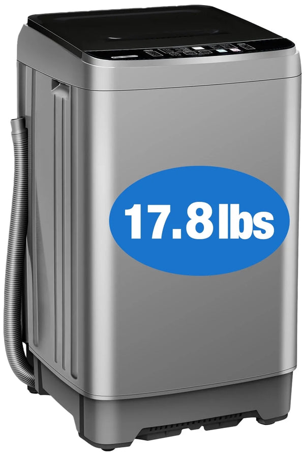 Portable Washing Machine 17.8 Lbs Full Automatic Compact
