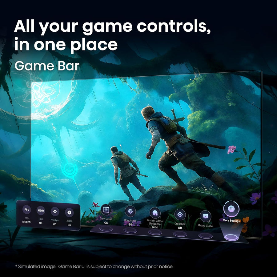 65 Inch Mini LED 4K Gaming Smart TV HDR Display Premium