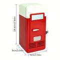 USB Mini Refrigerator for Cooling and Heating Drinks