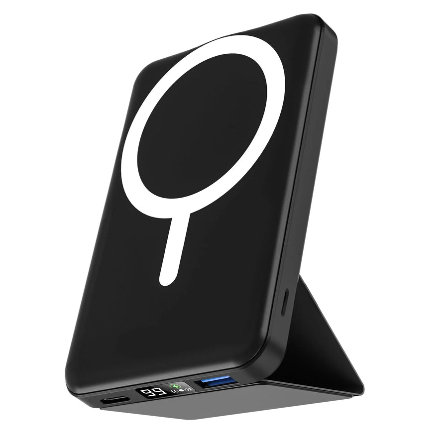10000mAh Magnetic Wireless Power Bank with LED Display
