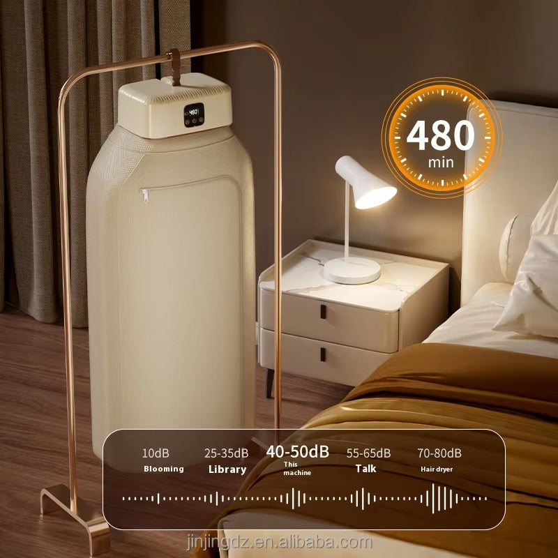 Foldable Compact Mini Clothes Dryer with Drying Bag Home