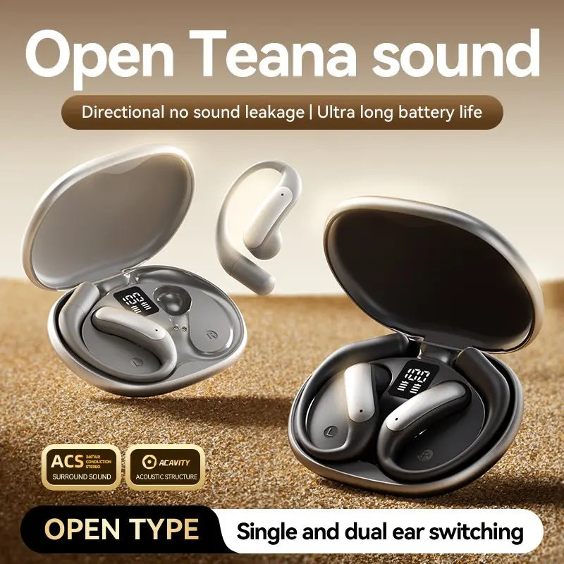 Open Design Wireless Earbuds For Music And Calls Daily Use