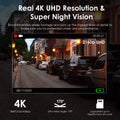 Rexing V55 4K WiFi Modular Dash Cam for Vehicles