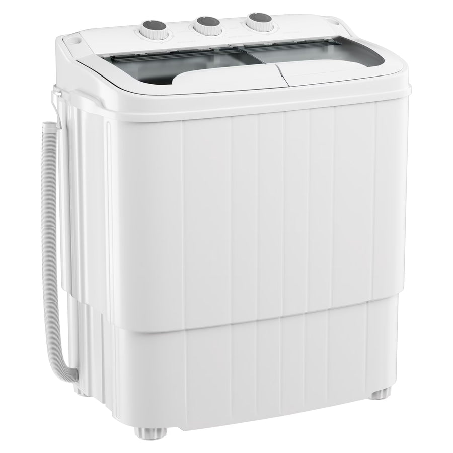 16L Portable Twin Tub Washer with Spin Dryer Machine