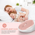 Wireless Keyboard Mouse Combo Pink Silent 24GHz USB Receiver