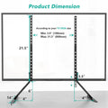 Wali Universal Tv Stand 55 Inch Tv, Tv Stand Mount for 22-65 Inch LCD