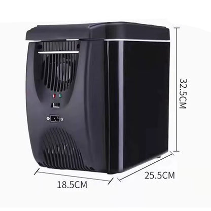 6L Portable Vehicle Refrigerator Mini Car Fridge Incubator Use for Cooling Heating Truck Dormitory Beauty Maquillage