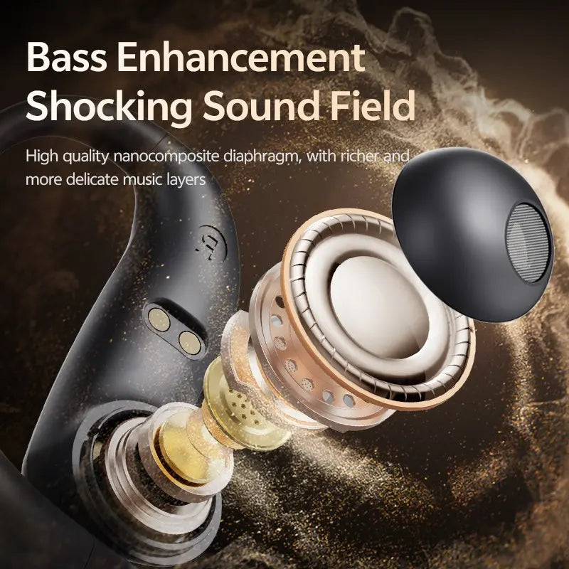 Open Design Wireless Earbuds For Music And Calls Daily Use