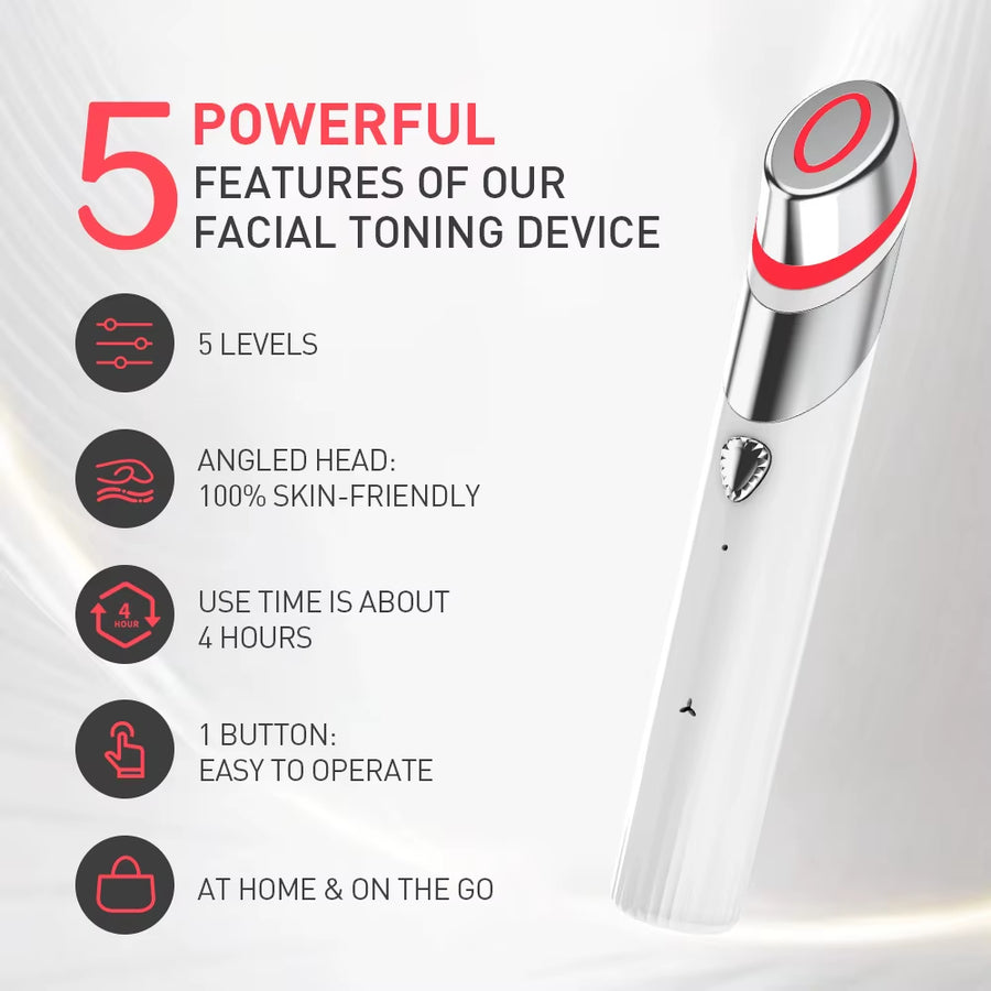 Age-R Microcurrent Face Lift Device for Anti Aging Skin Care
