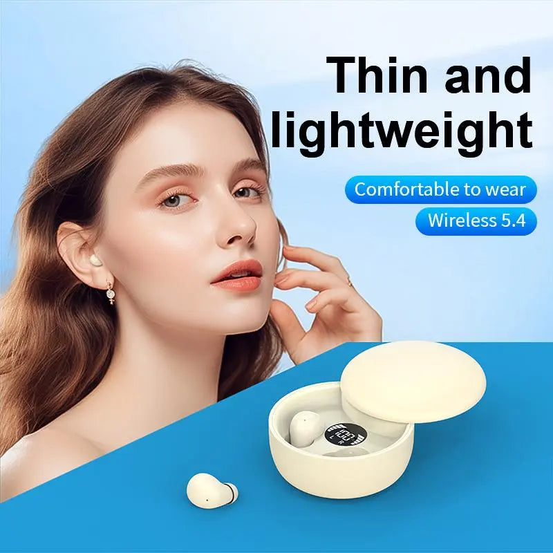 Mini Invisible Bluetooth 54 Wireless Earphones Sport Audio