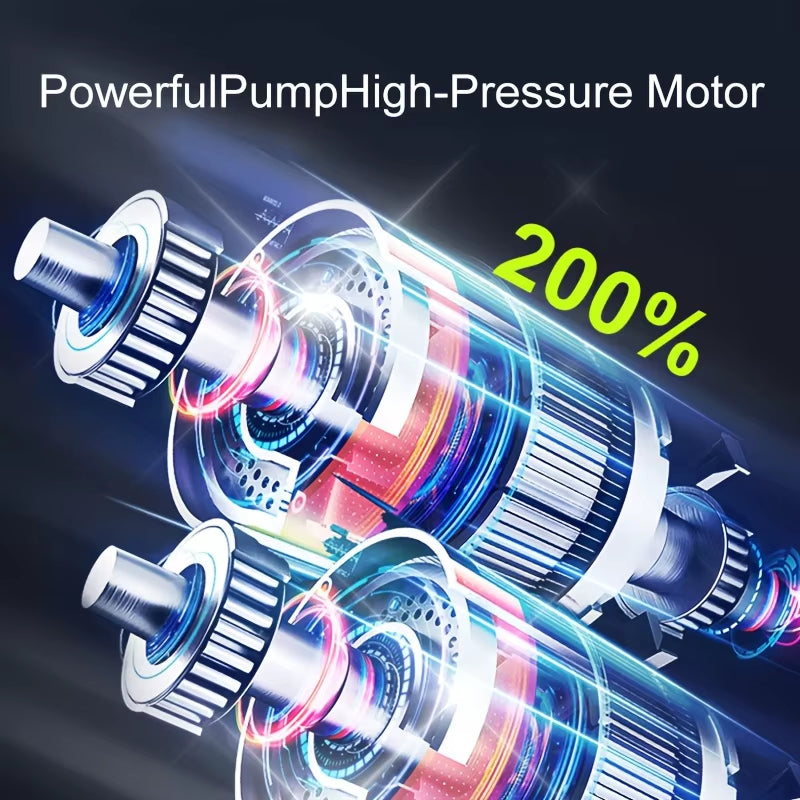 150PSI Cordless Tire Inflator Pump With Digital Gauge