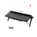 Adjustable TV Screen Top Storage Shelf Computer Monitor Screen Top Storage Rack TV Media Box Router Shelf Rack Home Organizer