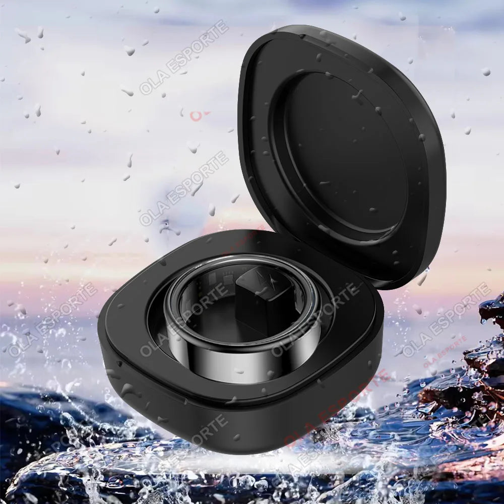 Smart Rings Steps Heart Rate Blood Oxygen Saturation Sleep Distance Calories IP68 Smart Ring Waterproof Multi-Sport Mode Tracker