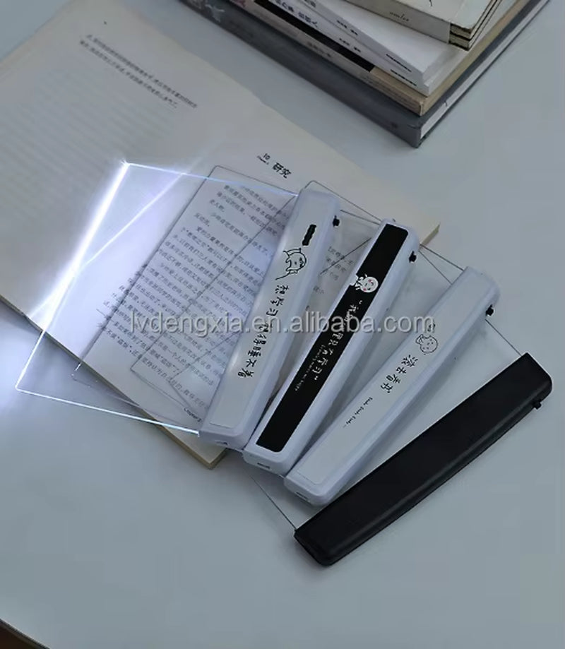 LED Flat Panel Night Vision Reading Light Eye Protection Reading Light Student Night Reading Light