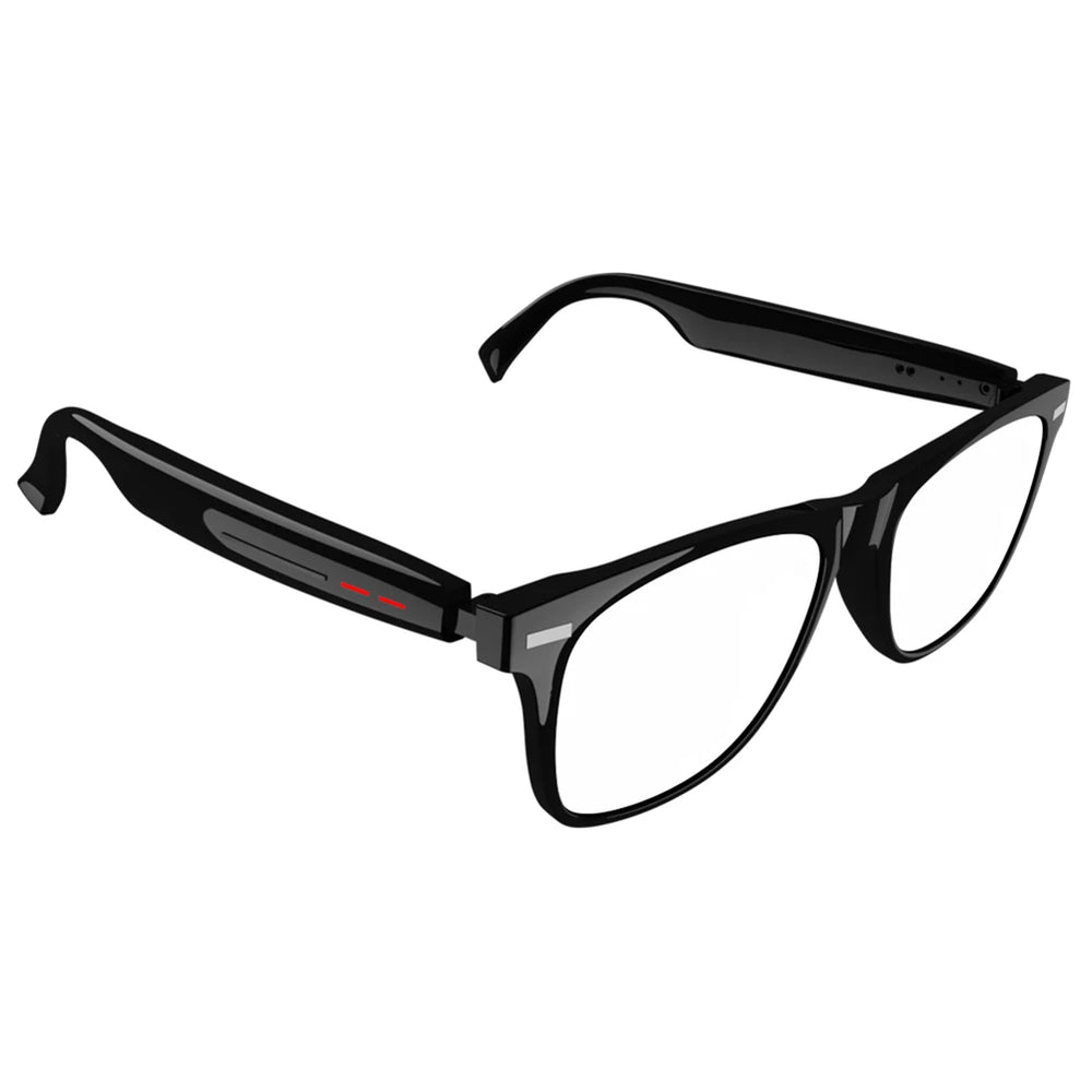 Smart Glasses AI Voice Assistant Camera Glasses BT Audio Glasses (Plain Glasses)