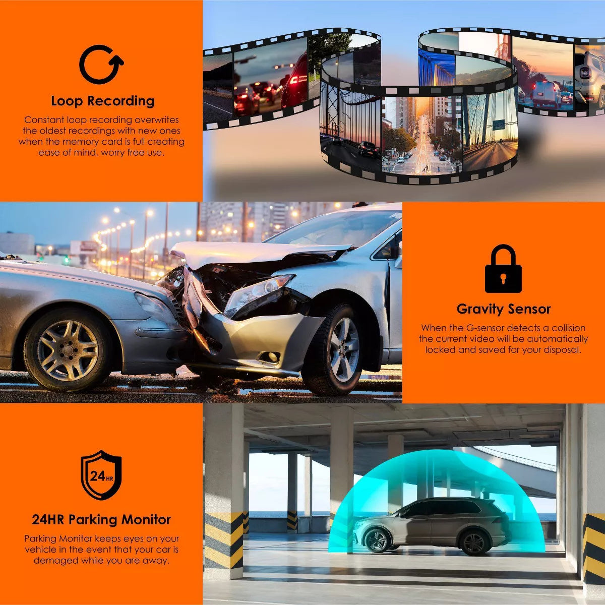 Rexing V55 4K Modular Dash Cam: Wi-Fi Vehicle Electronics Accessory