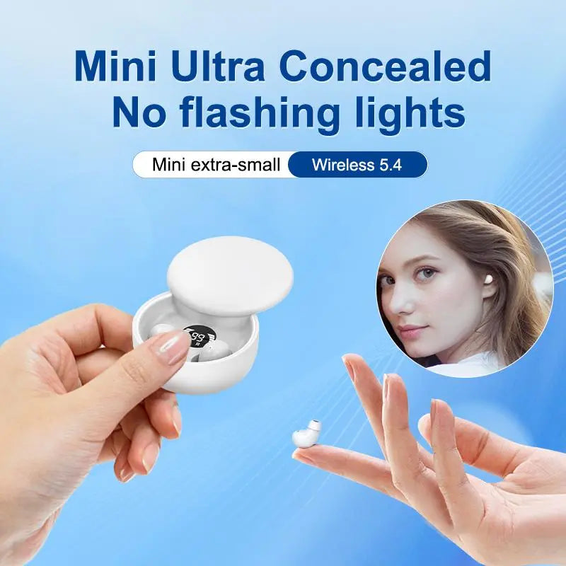 Mini Invisible Bluetooth 54 Wireless Earphones Sport Audio