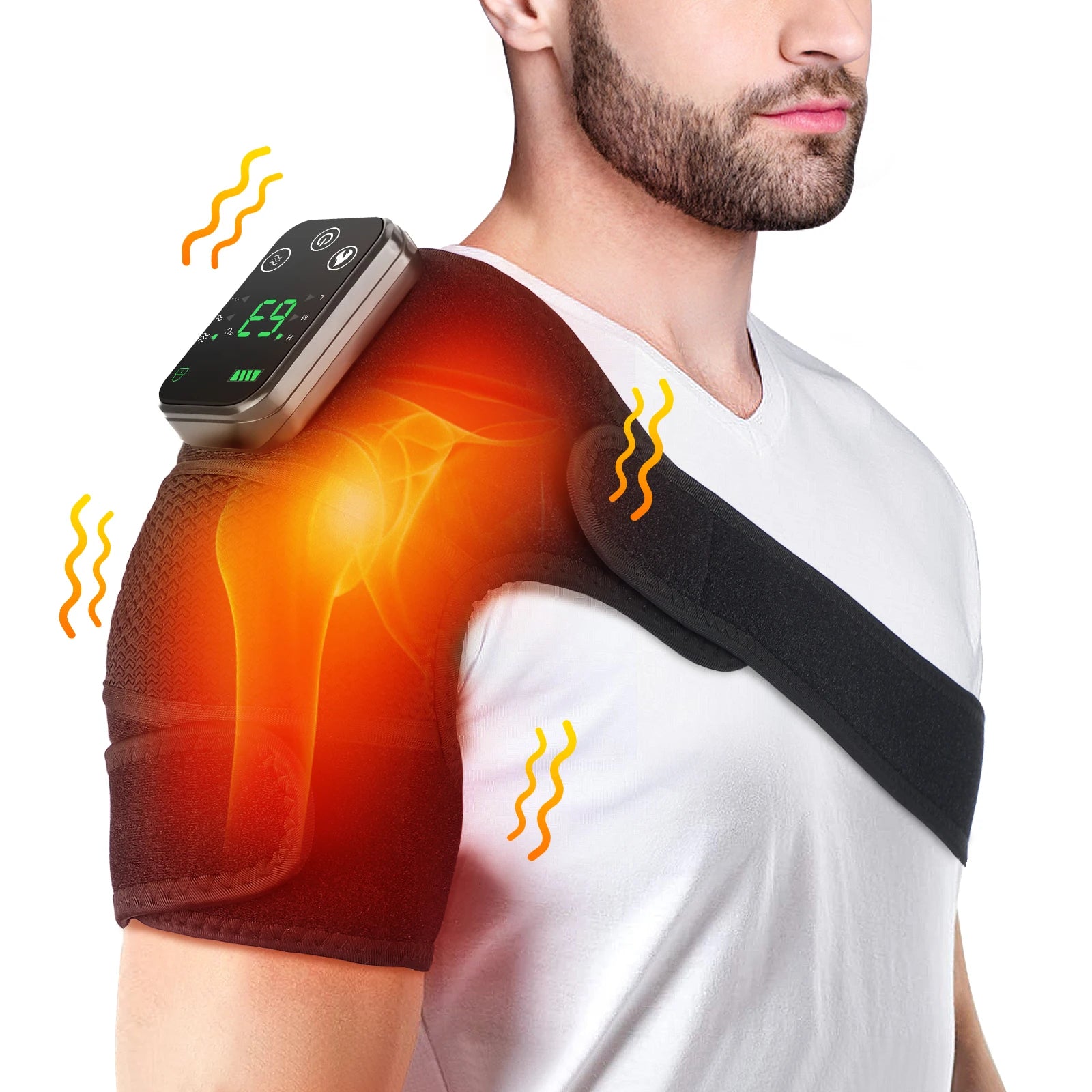 Ultimate Rechargeable Electric Shoulder Massager with Vibration – Experience Unmatched Muscle Relief and Relaxation