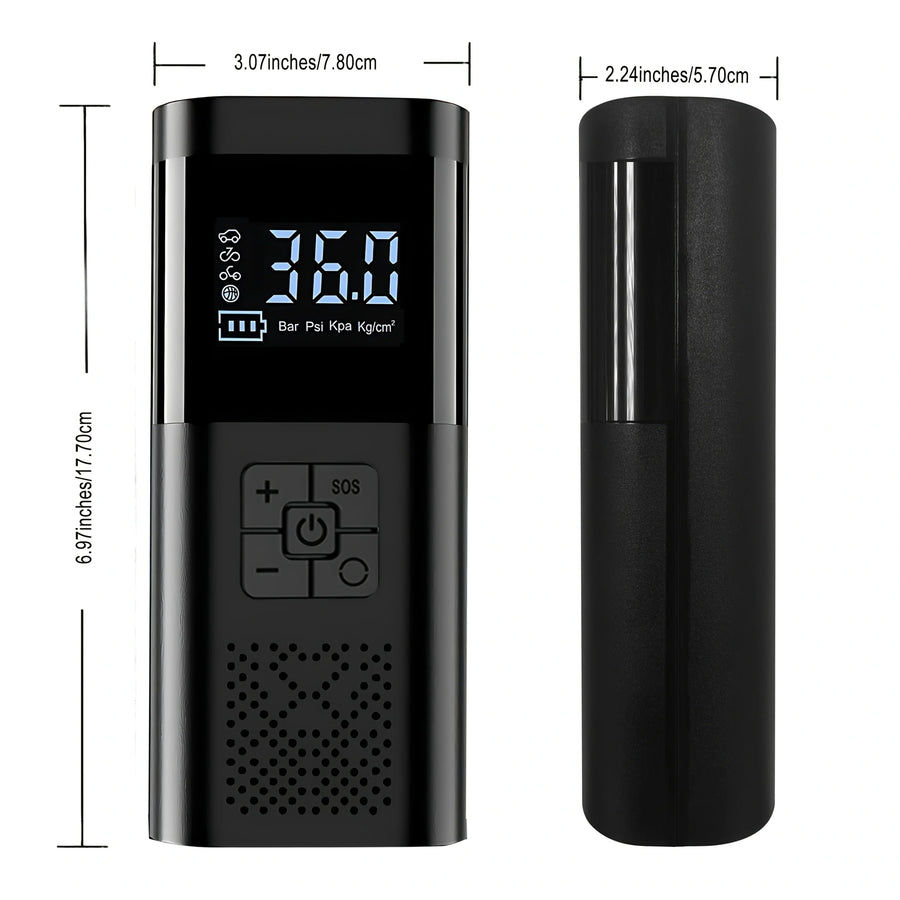 150PSI Cordless Tire Inflator Pump With Digital Gauge