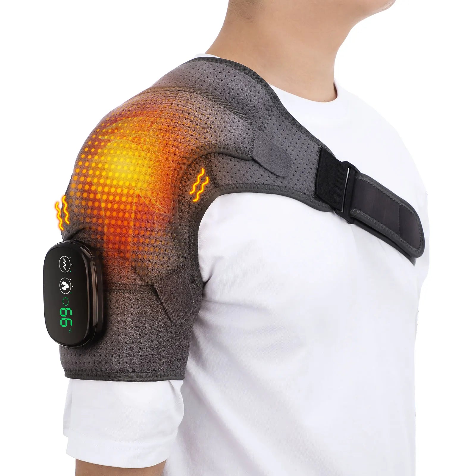 Ultimate Rechargeable Electric Shoulder Massager with Vibration – Experience Unmatched Muscle Relief and Relaxation