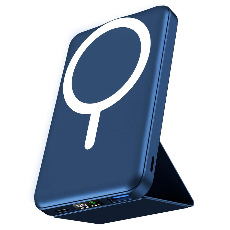 10000mAh Magnetic Wireless Power Bank with LED Display