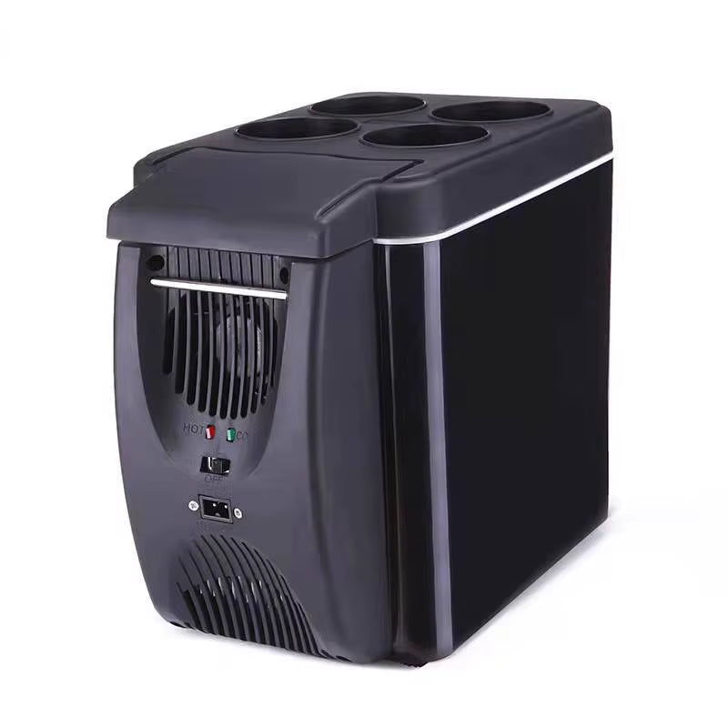 6L Portable Vehicle Refrigerator Mini Car Fridge Incubator Use for Cooling Heating Truck Dormitory Beauty Maquillage