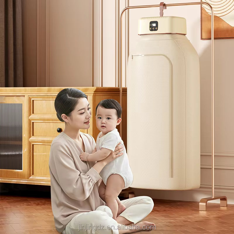 Foldable Compact Mini Clothes Dryer with Drying Bag Home